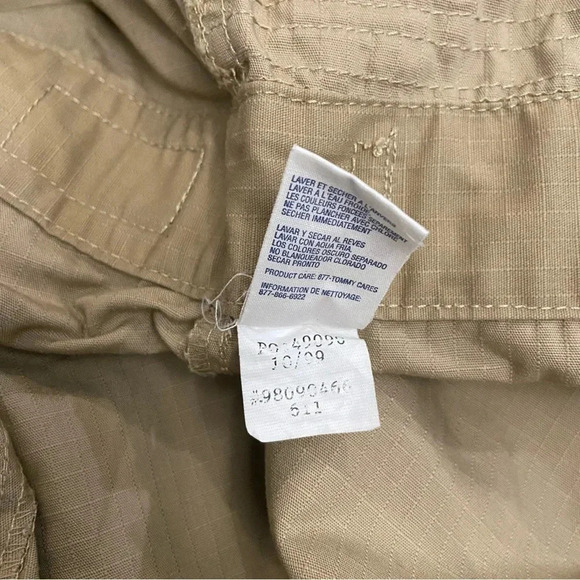 Vintage Tommy Hilfiger jumpsuit overalls carpenter size Large 90's wide‎ leg - Picture 15 of 15